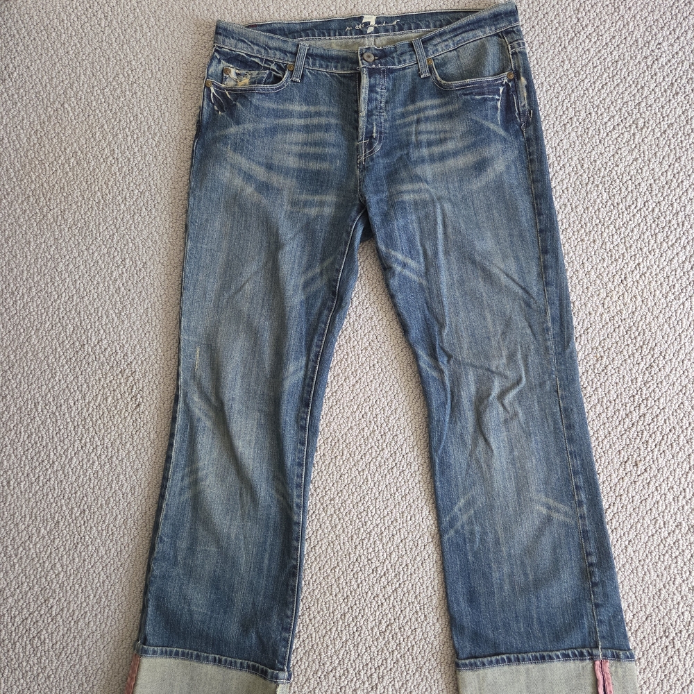7 For All Mankind Classic Blue Jeans